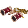 Бинокль LEVENHUK BROADWAY 325F с подсветкой и цепочкой красный 17782